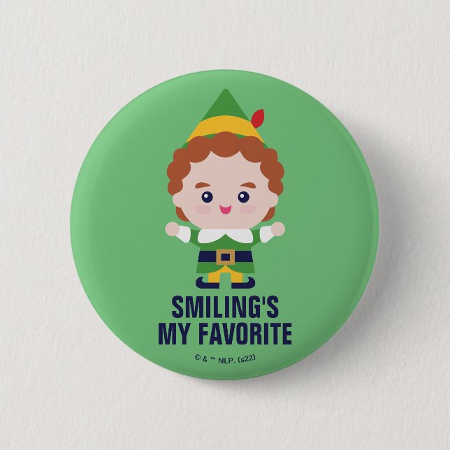 Elf the Movie | Cute Buddy Button (Front)