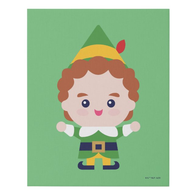 Elf the Movie | Cute Buddy Faux Canvas Print (Front)