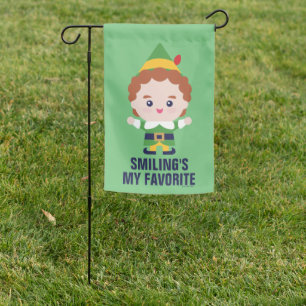Elf the Movie Cute Buddy Garden Flag