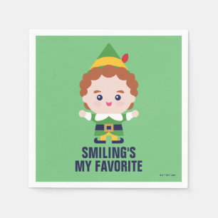 Elf the Movie Cute Buddy Napkins