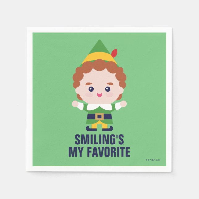 Elf the Movie | Cute Buddy Napkins (Front)