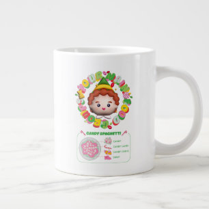 Elf the Movie Four Main Food Groups Giant Coffee Mug