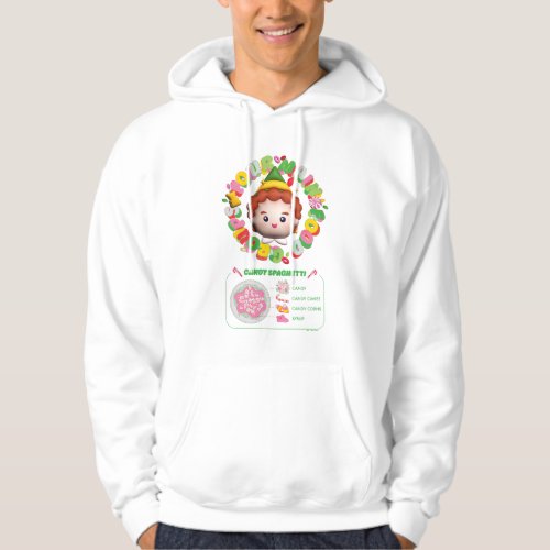 Elf the Movie  Four Main Food Groups Hoodie