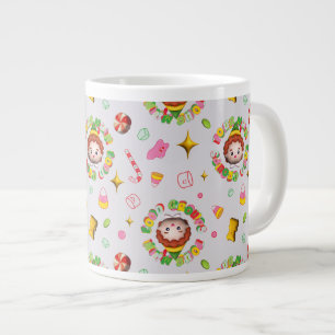 Elf the Movie Four Main Food Groups Pattern Giant Coffee Mug