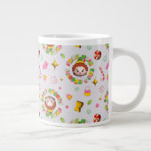 Elf the Movie | Four Main Food Groups Pattern Giant Coffee Mug (Right)