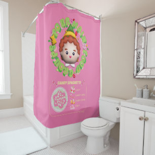 Elf the Movie Four Main Food Groups Shower Curtain
