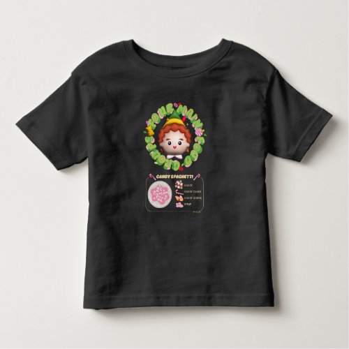 Elf the Movie  Four Main Food Groups Toddler T_shirt