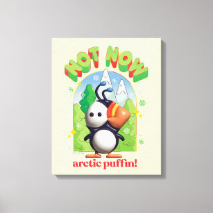 Elf the Movie   Not Now Arctic Puffin! Canvas Print