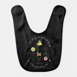 Elf the Movie Santa OMG Baby Bib