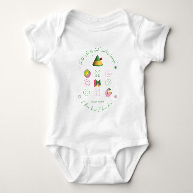 Elf the Movie | Santa OMG Baby Bodysuit (Front)