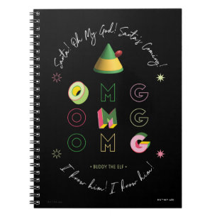 Elf the Movie Santa OMG Notebook