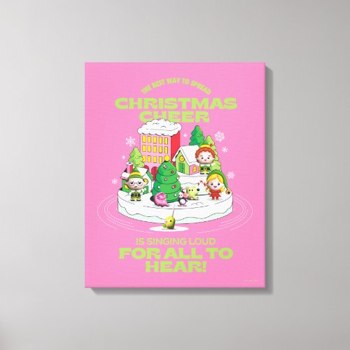 Elf the Movie  The Best Way to Spread Christmas Canvas Print