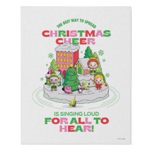 Elf the Movie The Best Way to Spread Christmas Faux Canvas Print
