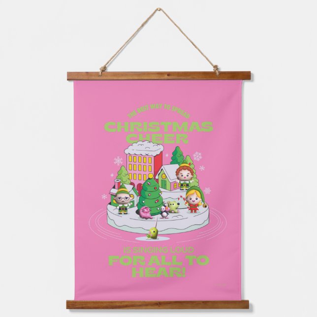 Elf the Movie | The Best Way to Spread Christmas Hanging Tapestry (Front)