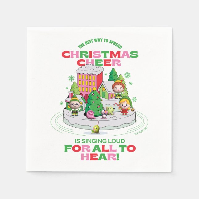 Elf the Movie | The Best Way to Spread Christmas Napkins (Front)