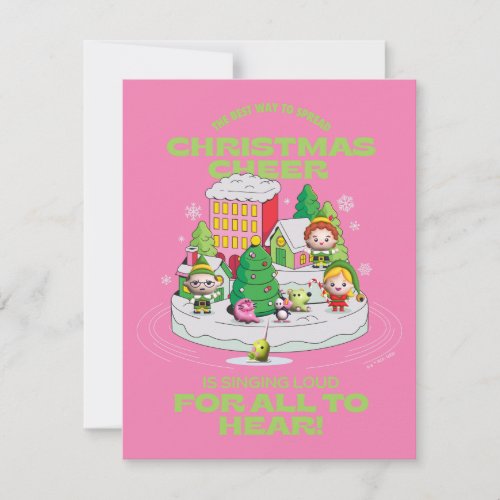 Elf the Movie  The Best Way to Spread Christmas Note Card