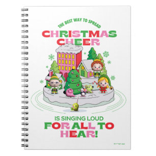 Elf the Movie The Best Way to Spread Christmas Notebook