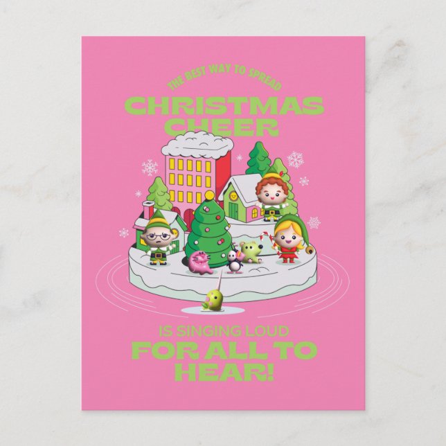 Elf the Movie | The Best Way to Spread Christmas Postcard (Front)