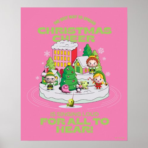 Elf the Movie  The Best Way to Spread Christmas Poster