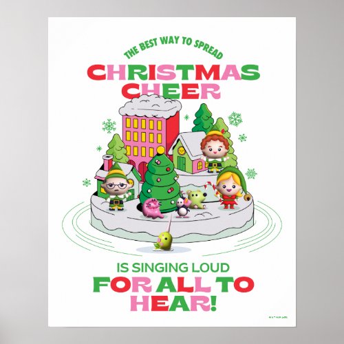 Elf the Movie  The Best Way to Spread Christmas Poster