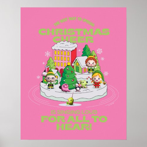 Elf the Movie  The Best Way to Spread Christmas Poster