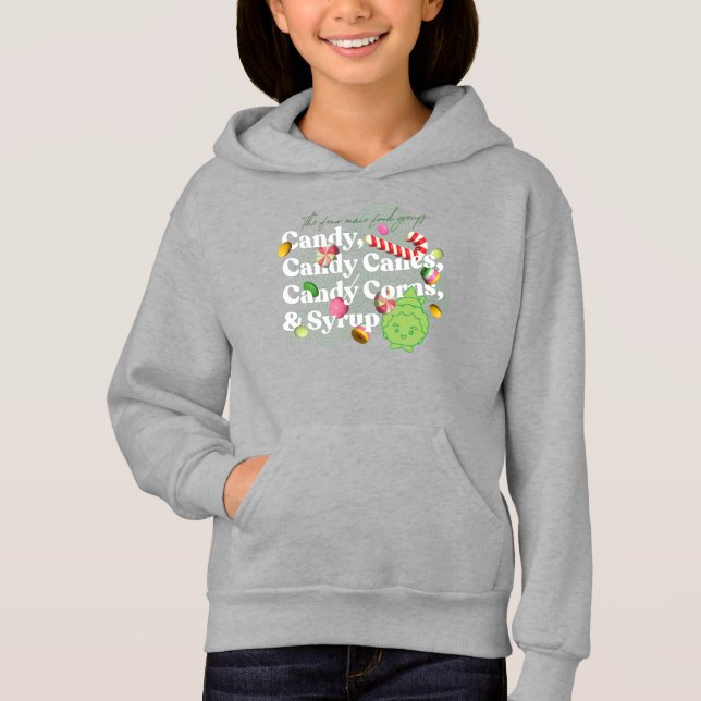 Elf the Movie | The Four Main Food Groups Hoodie (Front)