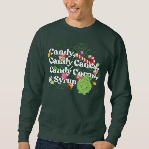 Elf the Movie  The Four Main Food Groups Sweatshirt