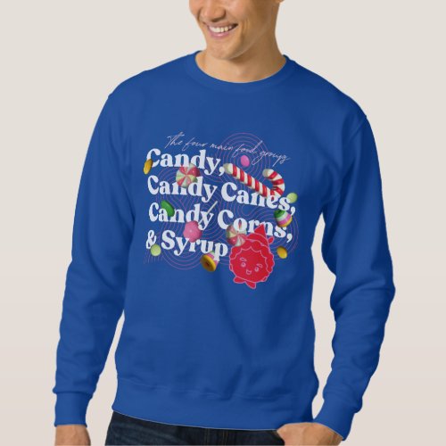 Elf the Movie  The Four Main Food Groups Sweatshirt