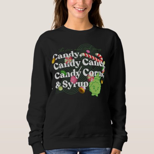 Elf the Movie  The Four Main Food Groups Sweatshirt