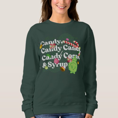 Elf the Movie  The Four Main Food Groups Sweatshirt