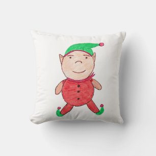 Elf Throw Pillow
