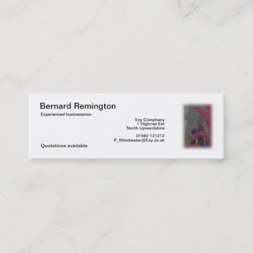 Elf traveller business card template