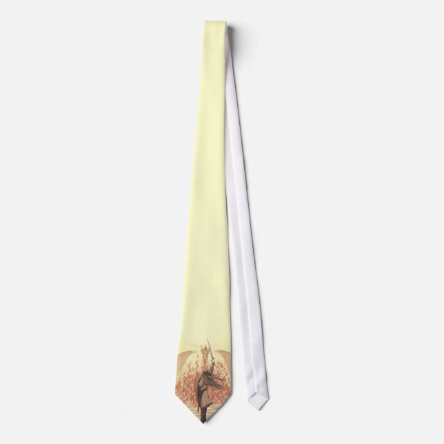 Elf vs Dragon Neck Tie (Front)