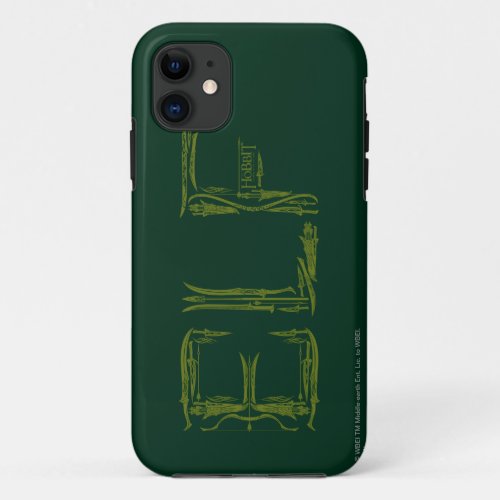 Elf Weapons Collage iPhone 11 Case