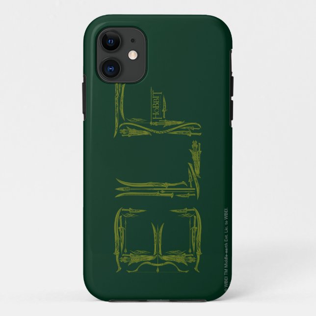 Elf Weapons Collage Case-Mate iPhone Case (Back)