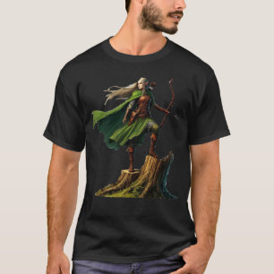 Elf with Bow T-Shirt