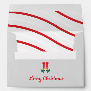 Elf with Heels Christmas Envelope