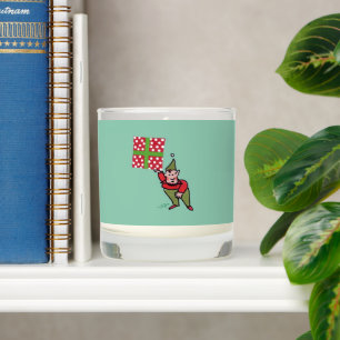 Elf With Polka Dot Gift scented candle