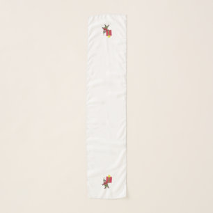 Elf With Red Box long scarf