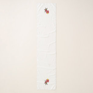 Elf With Red Box longer scarf