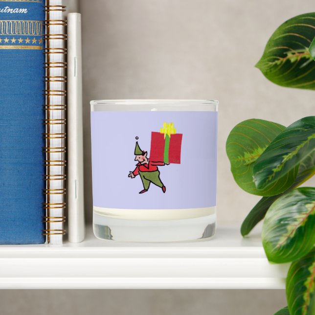 Elf With Red Box scented candle (Shelf)