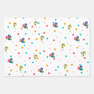 Elf Xmas wrap Wrapping Paper Sheets