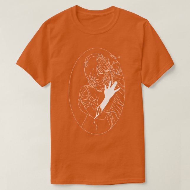 Elfen Lied White T-Shirt (Design Front)