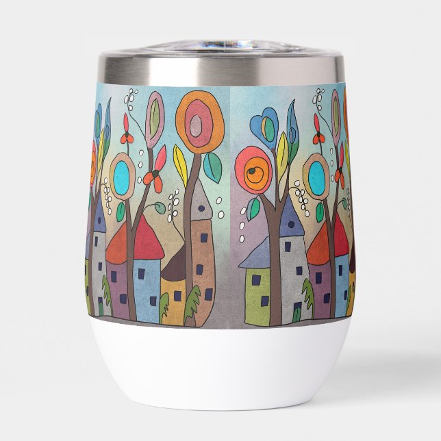 Elfendorf Thermal Wine Tumbler (Front)