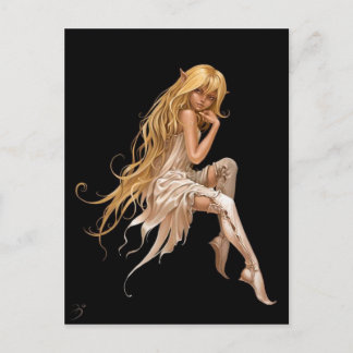 ELFINA THE ELF POSTCARD