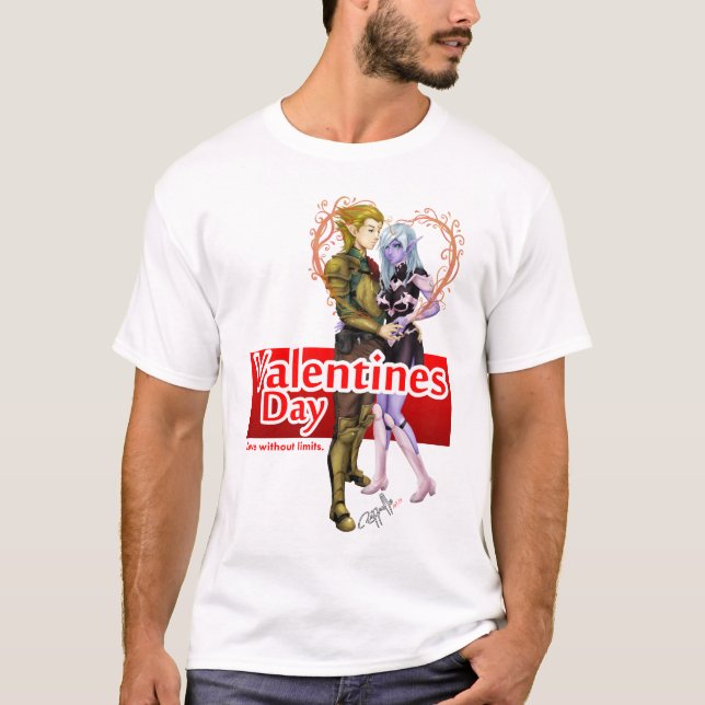 Elfos - Valentine's Day T-Shirt (Front)