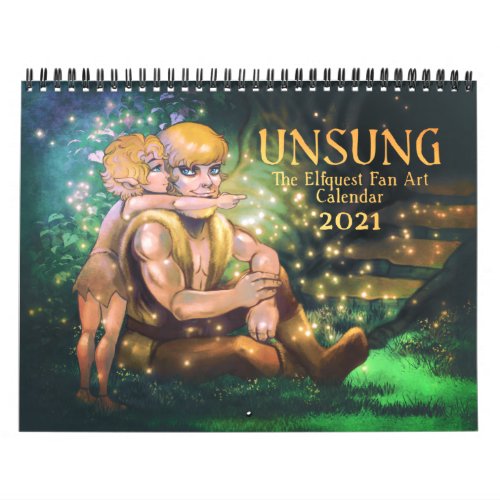 Elfquest 2021 Fan Art Calendar