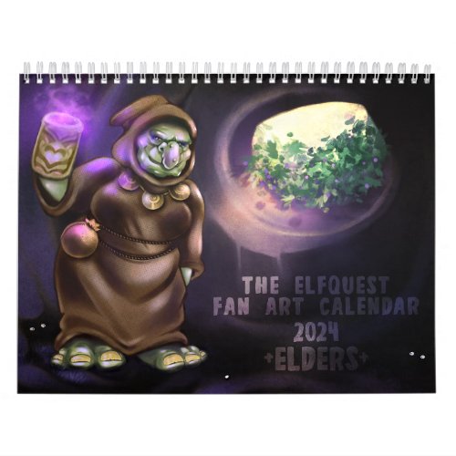 Elfquest 2024 Fan Art Calendar