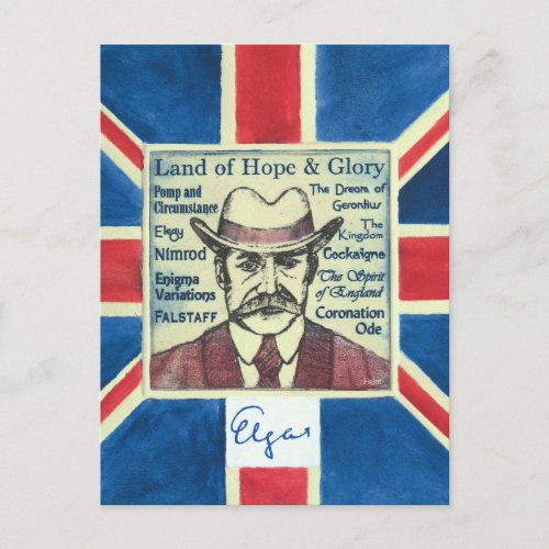 Elgar Postcard