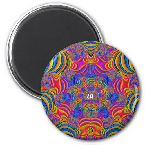 ELI  Multicoloured 3D  Stunning Design  Magnet